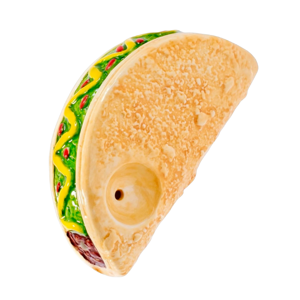 Ceramic Special Dry Hand Pipe / Taco